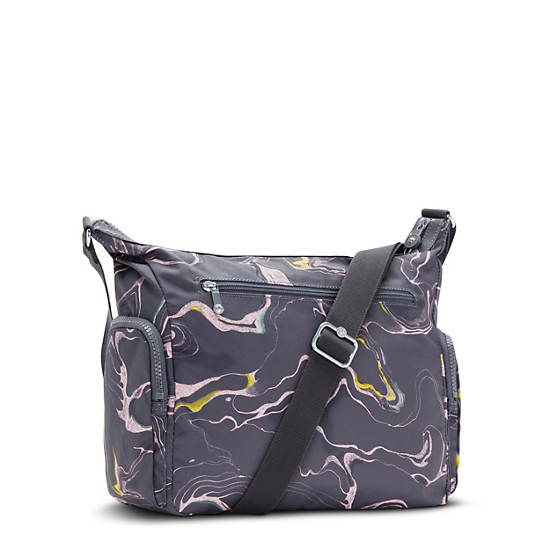 Sacs Crossbody Kipling Gabbie Printed Grise | FR 2055VR